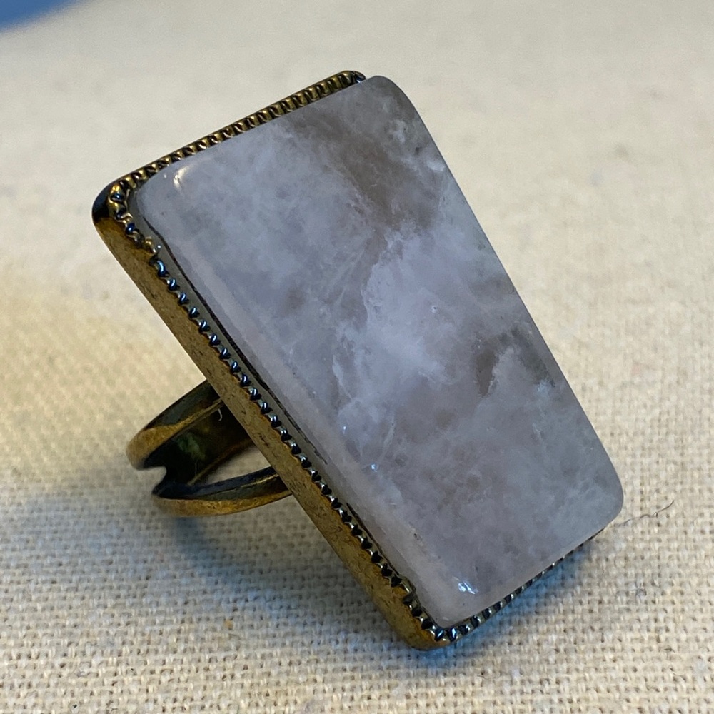 Vintage Gemstone Stone Ring (6-6.5)